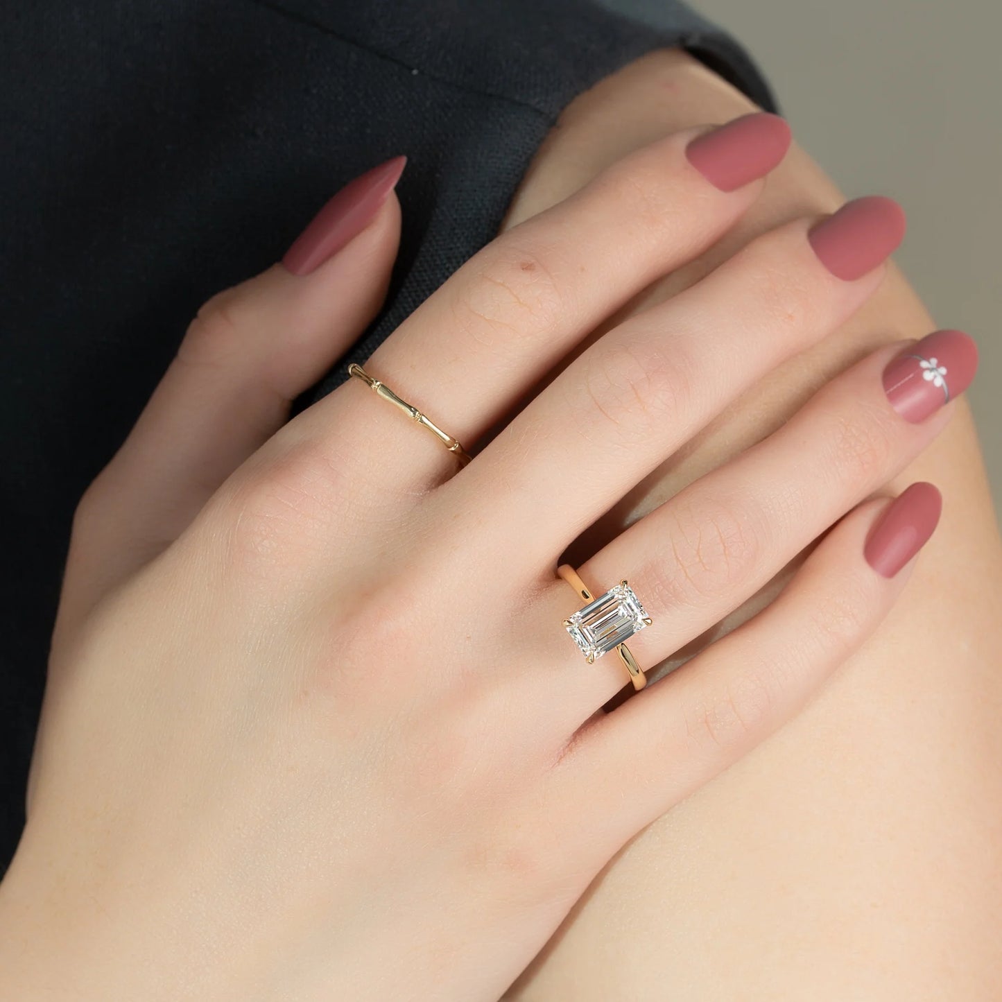 The Lalo - Emerald Solitaire