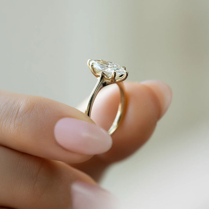 The Lalo - Marquise Solitaire