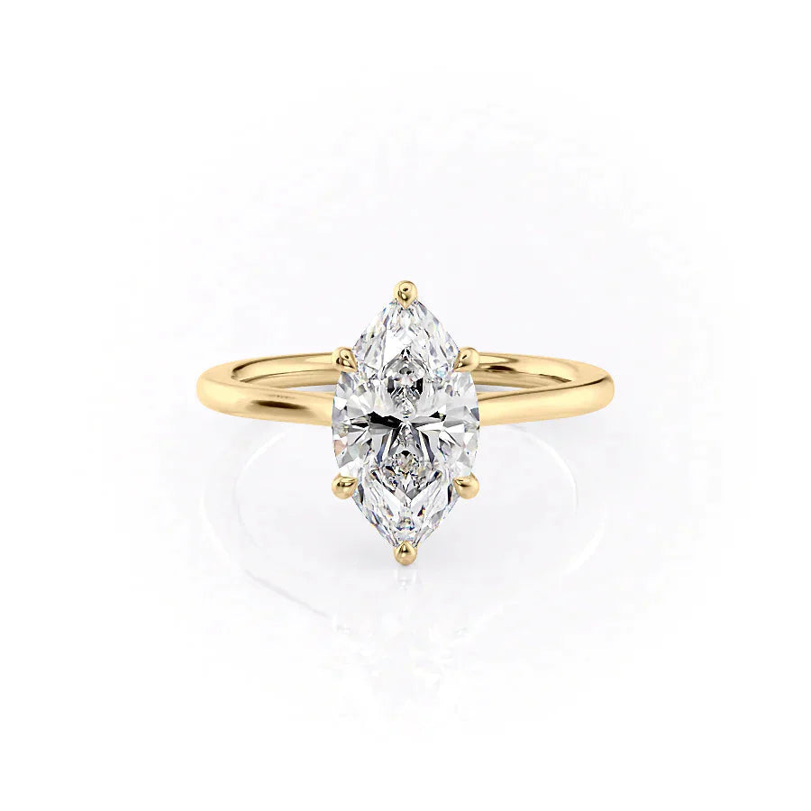 The Lalo - Marquise Solitaire
