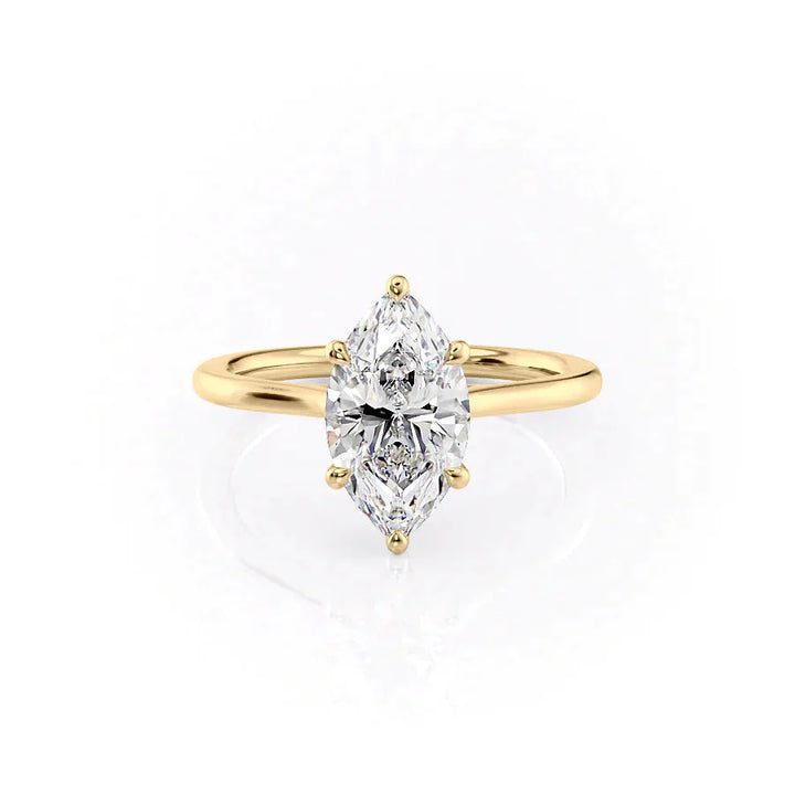 The Lalo - Marquise Solitaire