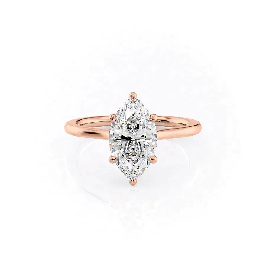The Lalo - Marquise Solitaire