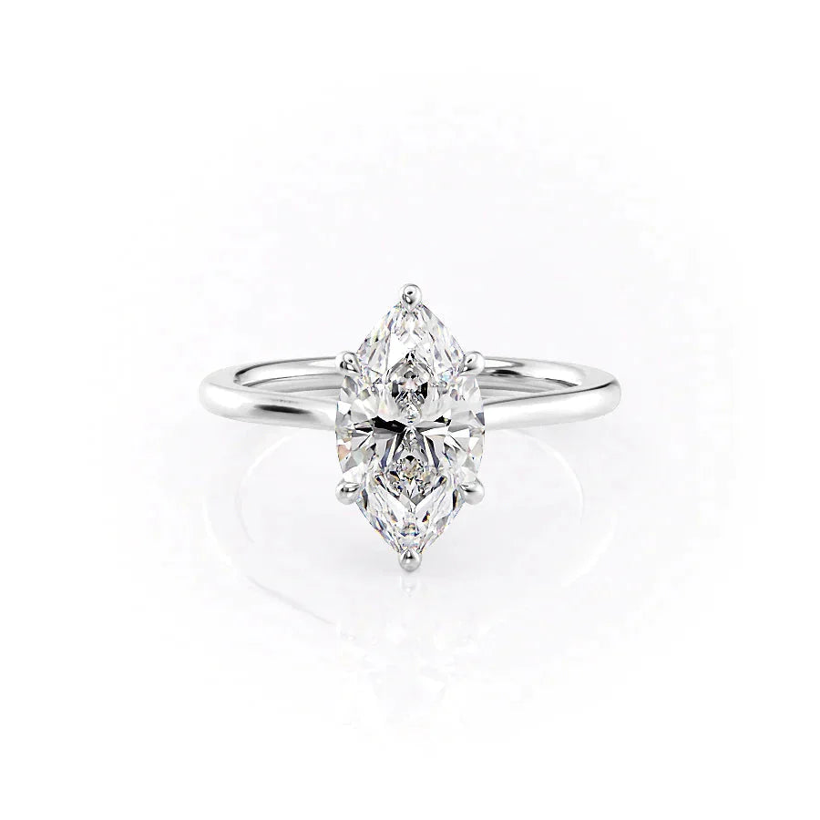 The Lalo - Marquise Solitaire