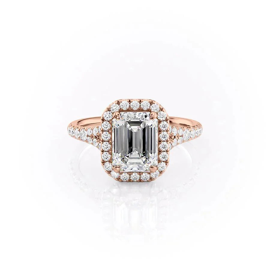 Angel - Emerald Pave Halo