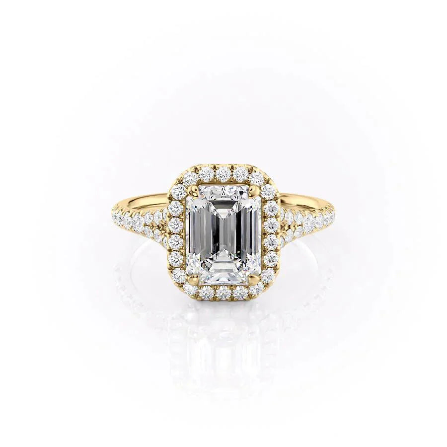 Angel - Emerald Pave Halo