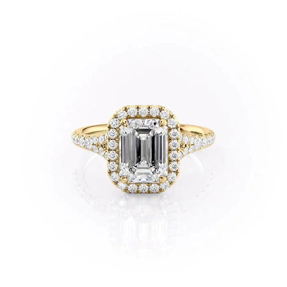 Angel - Emerald Pave Halo