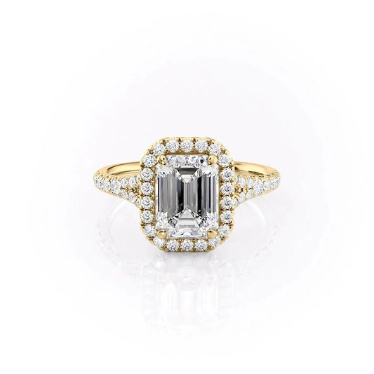 Angel - Emerald Pave Halo