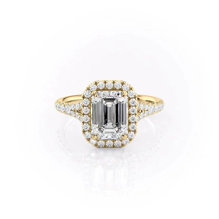 Angel - Emerald Pave Halo