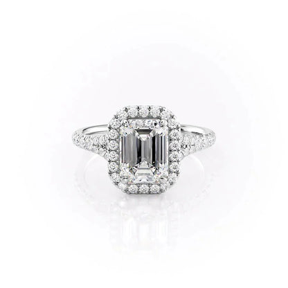 Angel - Emerald Pave Halo