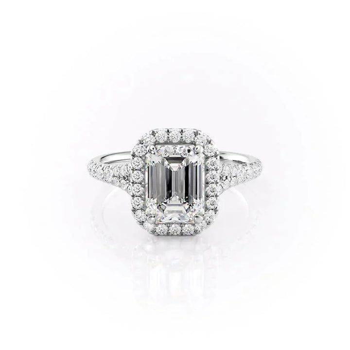 Angel - Emerald Pave Halo